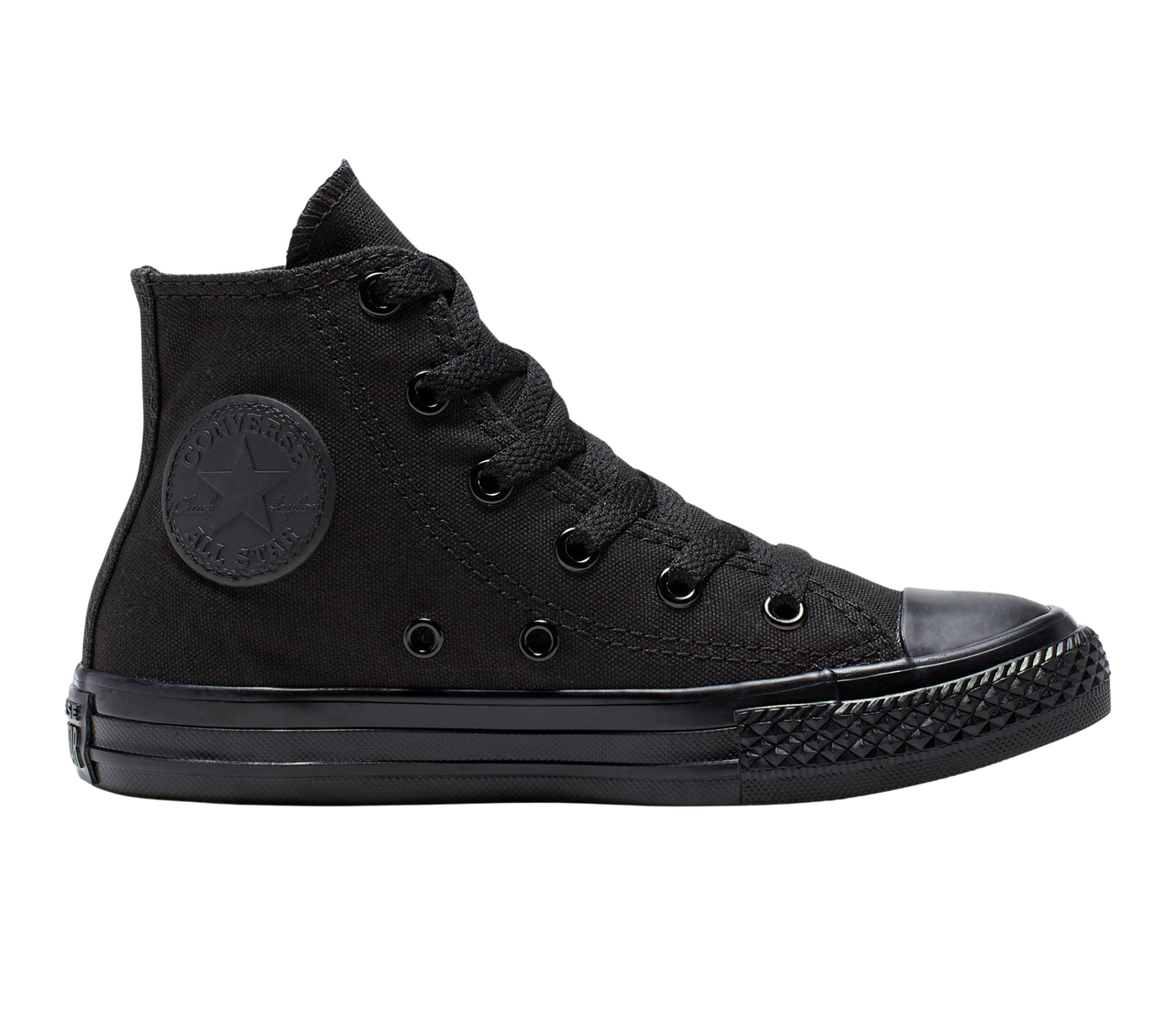Converse Kids Canvas Hi Black Sportspower Cessnock